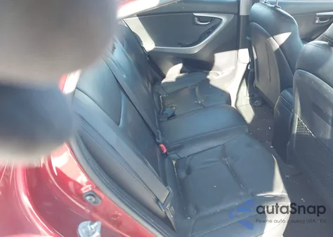 2013 Hyundai Elantra Limited from USA, damaged, VIN 5NPDH4AE8DH259310